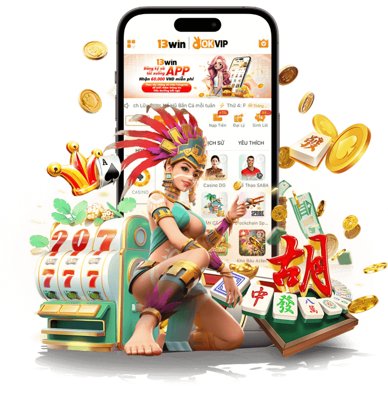 Giao diện ứng dụng 13WIN